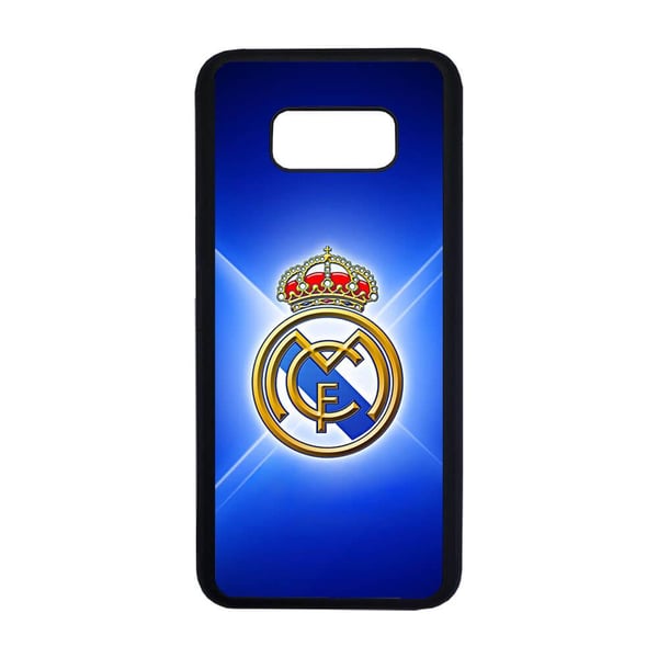 Til Samsung Galaxy S8+: Real Madrid, mobildeksel med unikt motiv, beskyttende cover