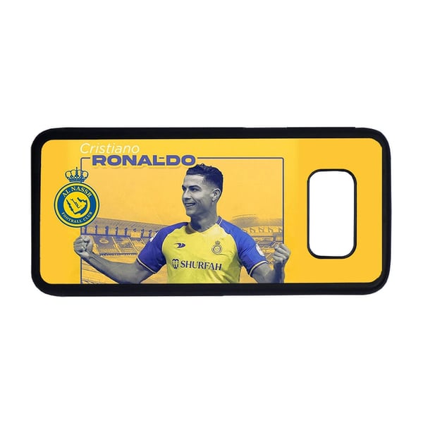 Til Samsung Galaxy S8: Cristiano Ronaldo 2023 Al-Nassr, mobildeksel med unikt motiv, beskyttende cover