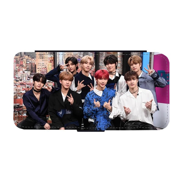 Til Samsung Galaxy S9: K-Pop Stray Kids, flip-cover med unikt motiv, mobilcover med standerfunktion