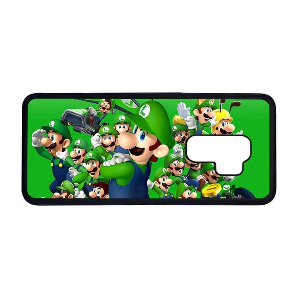 Til Samsung Galaxy S9+: Super Mario Luigi, mobildeksel med unikt motiv, beskyttende cover