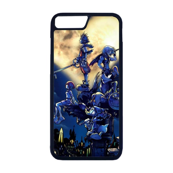 Til iPhone 7 Plus / 8 Plus: Kingdom Hearts, mobilcover med unikt motiv, beskyttende cover