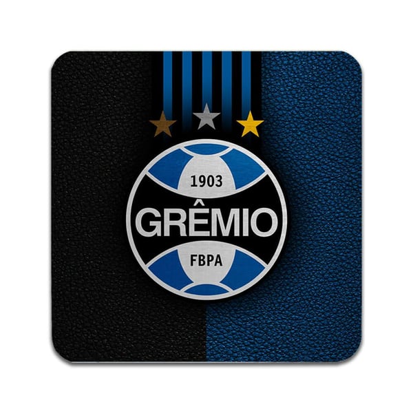 Glassunderlag (2-pakning): Grêmio, stilrene underlag med unike og livlige motiver