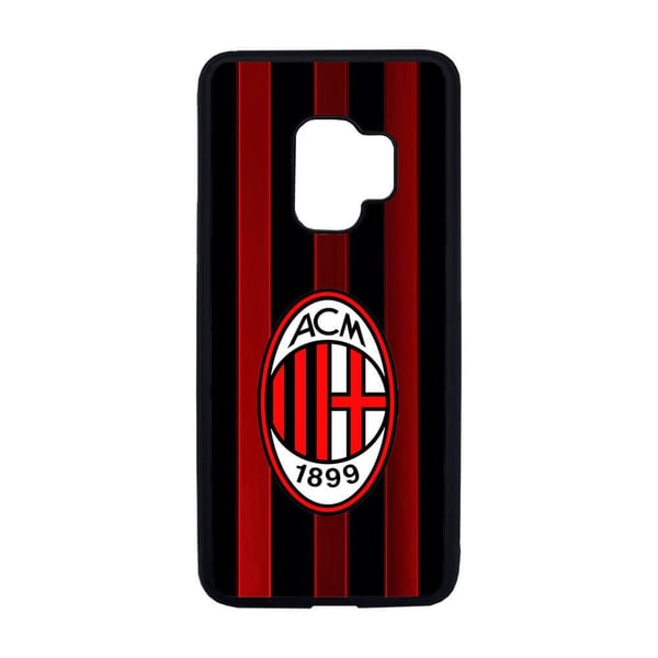 Til Samsung Galaxy S9: AC Milan, mobildeksel med unikt motiv, beskyttende cover