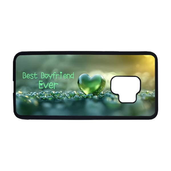 Til Samsung Galaxy S9: Best Boyfriend Ever, mobildeksel med unikt motiv, beskyttende cover