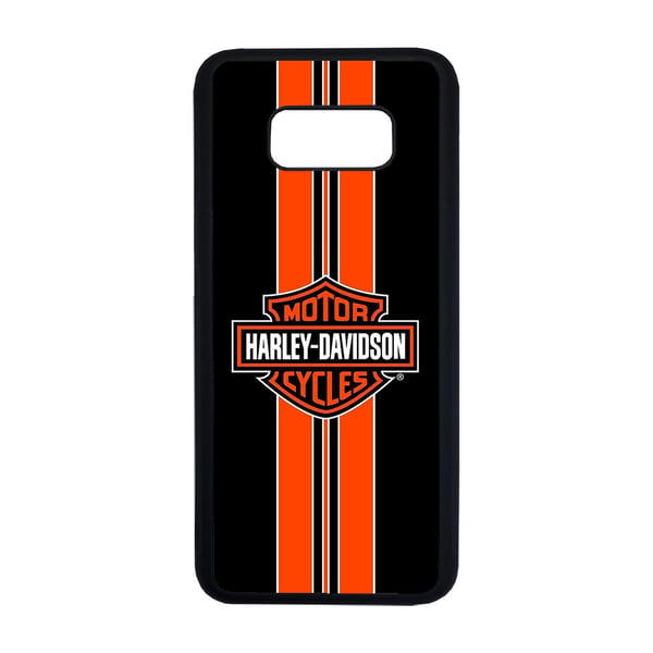 Till Samsung Galaxy S8+: Harley-Davidson, mobilskal med unikt motiv, skyddande skal