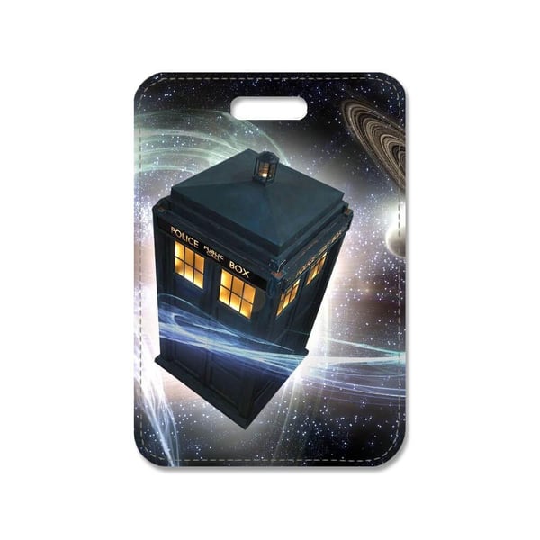 Taskevedhæng: Doctor Who Tardis, stilrent taskepynt med levende og unikt design, perfekt til håndtasken eller rygsækken
