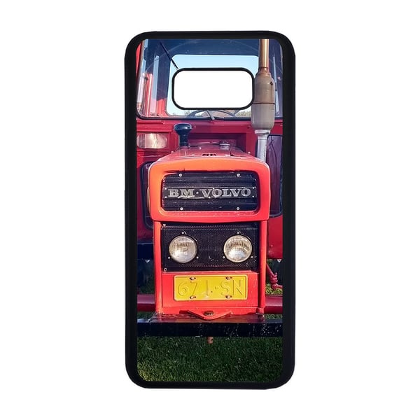 Til Samsung Galaxy S8+: Volvo Tractor, mobildeksel med unikt motiv, beskyttende cover