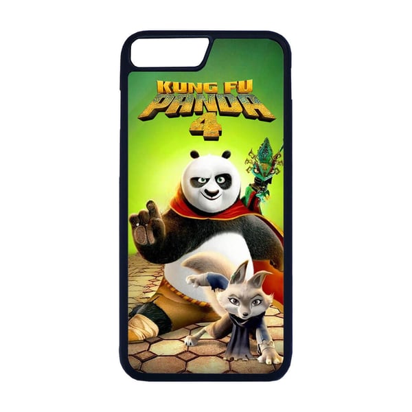 Til iPhone 7 Plus / 8 Plus: Kung Fu Panda 4, mobilcover med unikt motiv, beskyttende cover