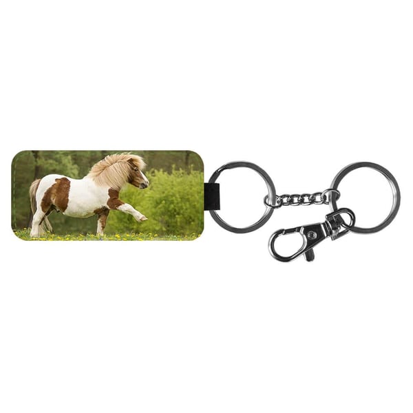 Avaimenperä: Pony -Horse Pony, tyylikäs riipus, jossa on eloisa ja uniikki kuvio