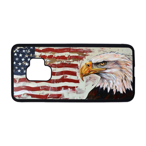 Til Samsung Galaxy S9: USA Ørn Flagg, mobildeksel med unikt motiv, beskyttende cover