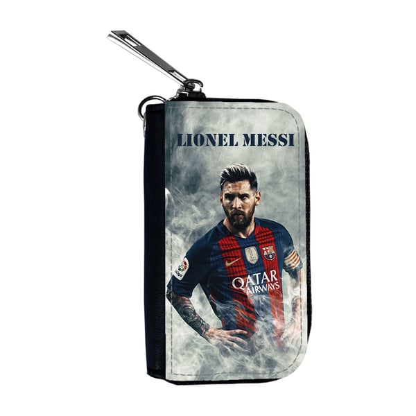 Bilnyckelfodral: Lionel Messi, skyddande fodral med livfull och unikt design