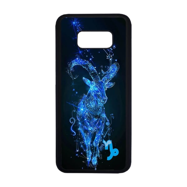 Til Samsung Galaxy S8: Stjernetegn Steinbukken, mobildeksel med unikt motiv, beskyttende cover