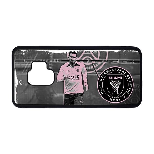 Til Samsung Galaxy S9: Messi 2023 Inter Miami, mobilcover med unikt motiv, beskyttende cover