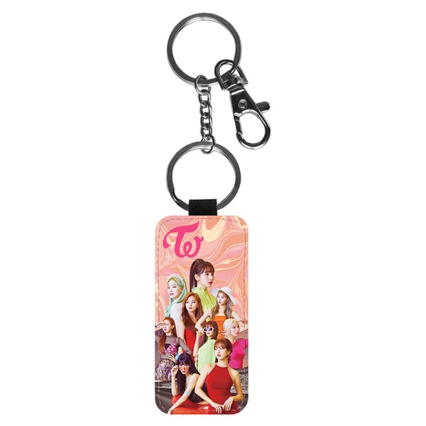 Avaimenperä: K-POP Twice, tyylikäs riipus, jossa on eloisa ja uniikki kuvio
