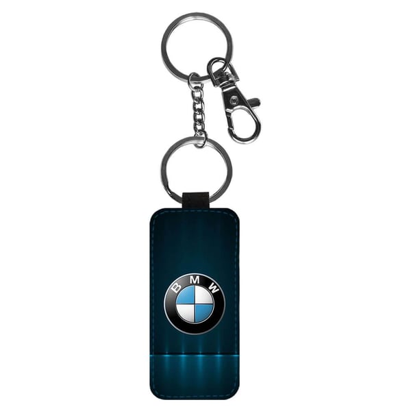 Nøkkelring: BMW MC, stilrent anheng med levende og unikt design