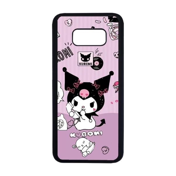 Til Samsung Galaxy S8+: Kuromi, mobildeksel med unikt motiv, beskyttende cover