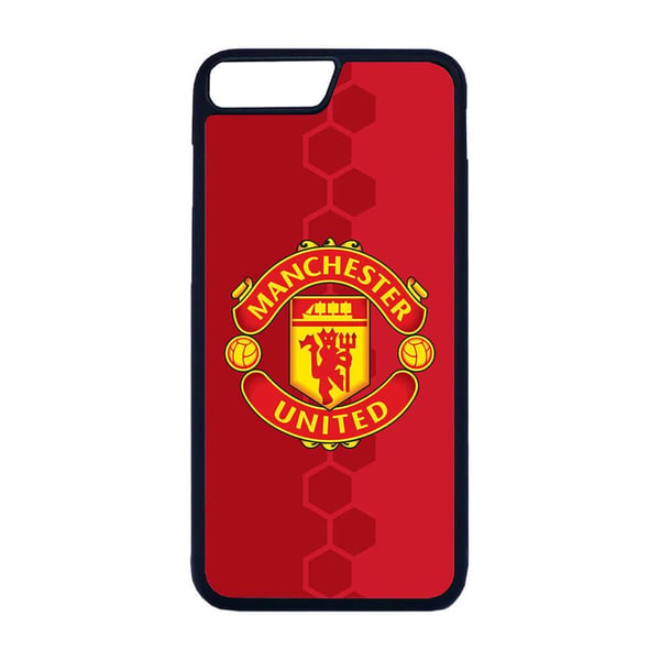 Til iPhone 7 Plus / 8 Plus: Manchester United, mobilcover med unikt motiv, beskyttende cover