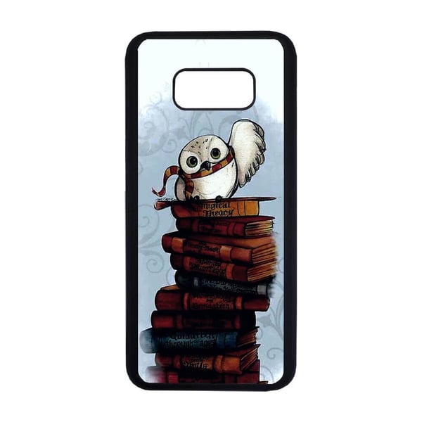 Til Samsung Galaxy S8+:  Harry Potter Hedwig, mobilcover med unikt motiv, beskyttende cover