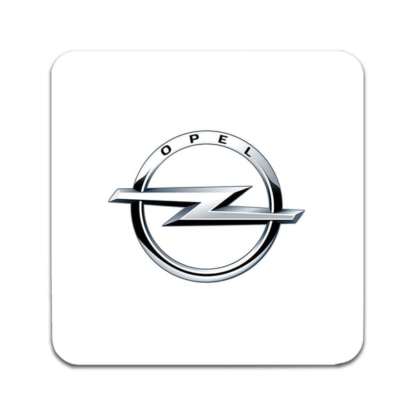 Glasbrikker (2-pak): Opel, stilrene bordskånere med unikke og levende motiver