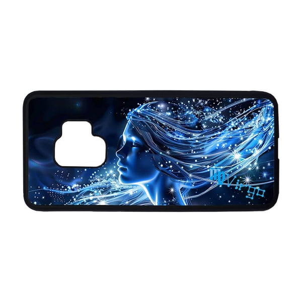 Til Samsung Galaxy S9: Stjernetegn Jomfru, mobildeksel med unikt motiv, beskyttende cover