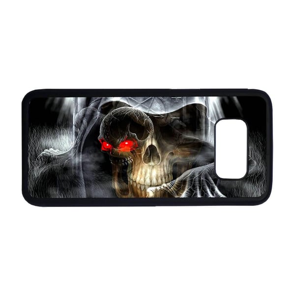 Til Samsung Galaxy S8: Skull, mobildeksel med unikt motiv, beskyttende cover