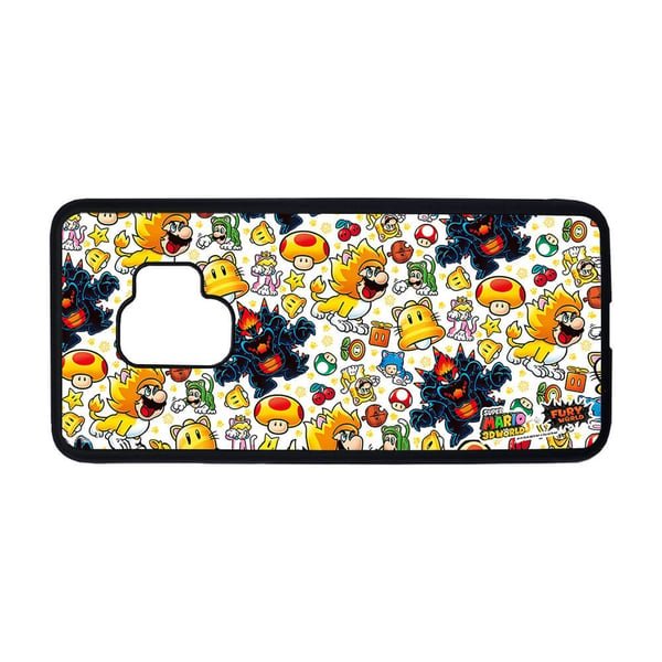 Til Samsung Galaxy S9: Super Mario 3D World Bowser Fury, mobildeksel med unikt motiv, beskyttende cover