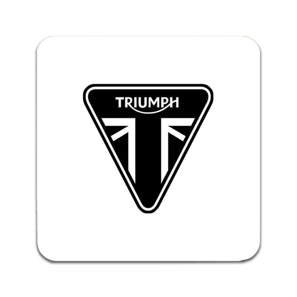 Glassunderlag (2-pakning): Triumph, stilrene underlag med unike og livlige motiver