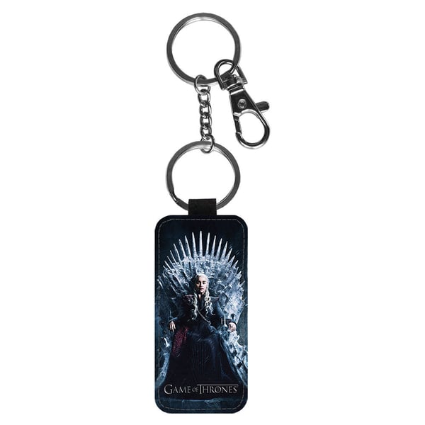 Nyckelring: Game of Thrones Daenerys Targaryen, stilrent hängsmycke med livfull och unikt design