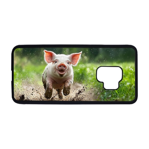 Til Samsung Galaxy S9: Dyr Gris, mobildeksel med unikt motiv, beskyttende cover