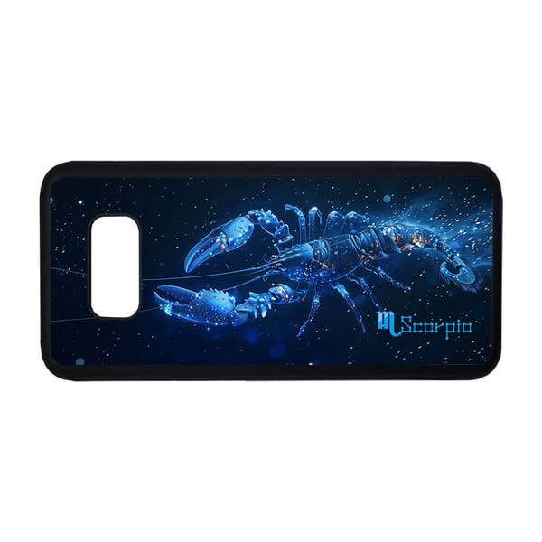 Til Samsung Galaxy S8: Stjernetegn Skorpionen, mobildeksel med unikt motiv, beskyttende cover