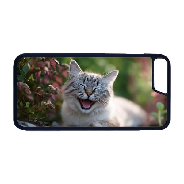 Grinende Kat iPhone 7/iPhone 8 PLUS Mobilcover - Etui