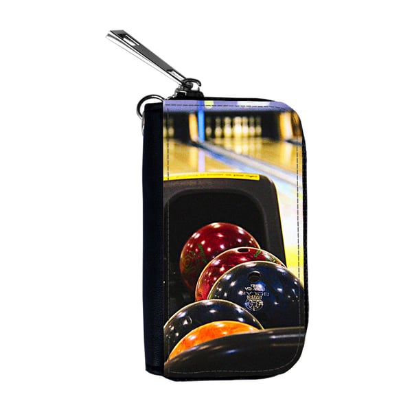 Bilnyckelfodral: Bowling, skyddande fodral med livfull och unikt design