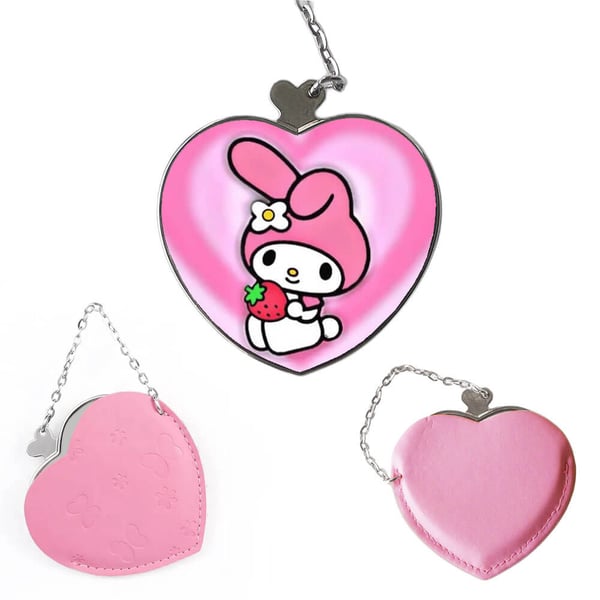 Kompakt kosmetikspejl: My Melody, lommespejl med levende og unikt design
