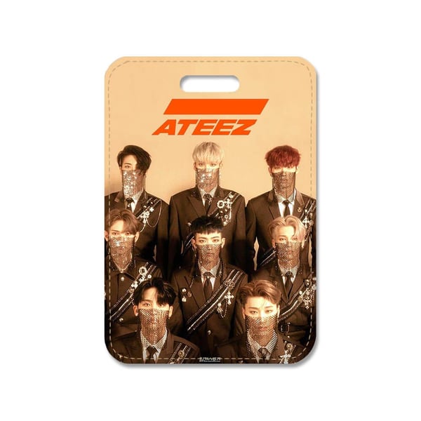 Veskeanheng: K-pop Ateez, stilrent veskepynt med levende og unikt design, veskecharm til håndvesken eller ryggsekken
