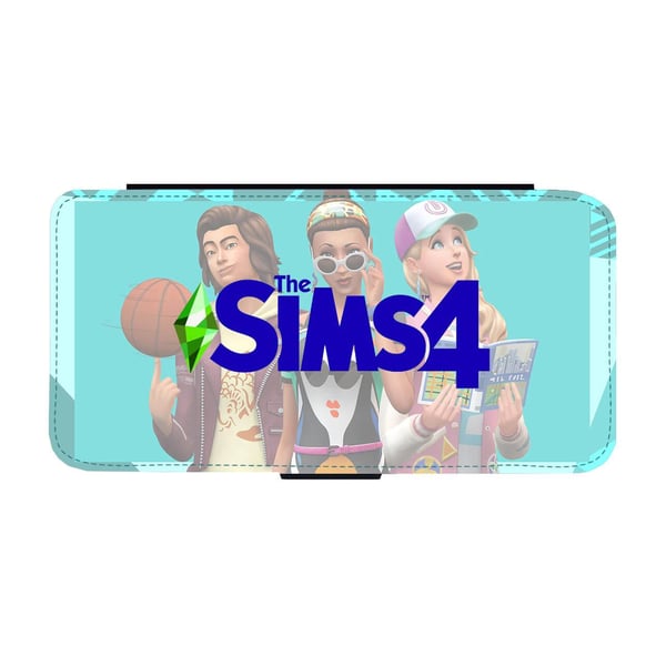 The Sims 4 Samsung Galaxy S8+, flipdeksel med unikt motiv, mobiletui med stativfunksjon