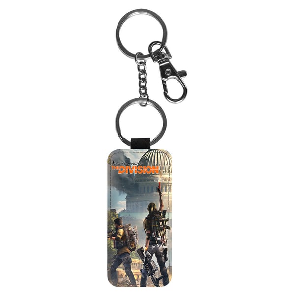 Nøkkelring: Tom Clancys The Division 2, stilrent anheng med levende og unikt design