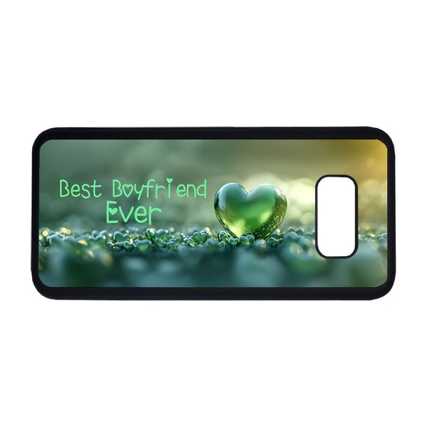 Til Samsung Galaxy S8: Best Boyfriend Ever, mobildeksel med unikt motiv, beskyttende cover