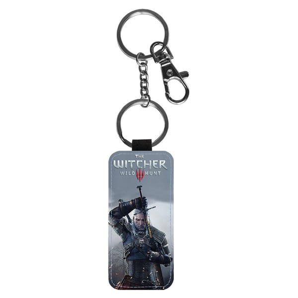 Avaimenperä: The Witcher, tyylikäs riipus, jossa on eloisa ja uniikki kuvio