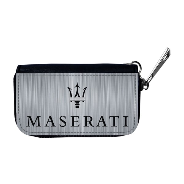 Auton avainkotelo: Maserati Black Logo, suojaava kotelo eloisalla ja uniikilla kuviolla