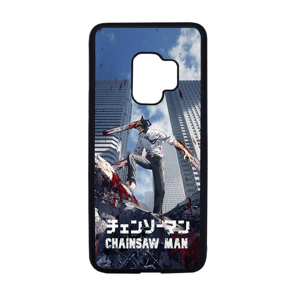 Til Samsung Galaxy S9: Anime Chainsaw Man, mobilcover med unikt motiv, beskyttende cover