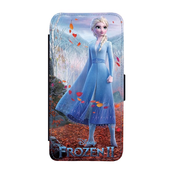 Til Samsung Galaxy S9: Frozen 2 Elsa, flipdeksel med unikt motiv, mobiletui med stativfunksjon