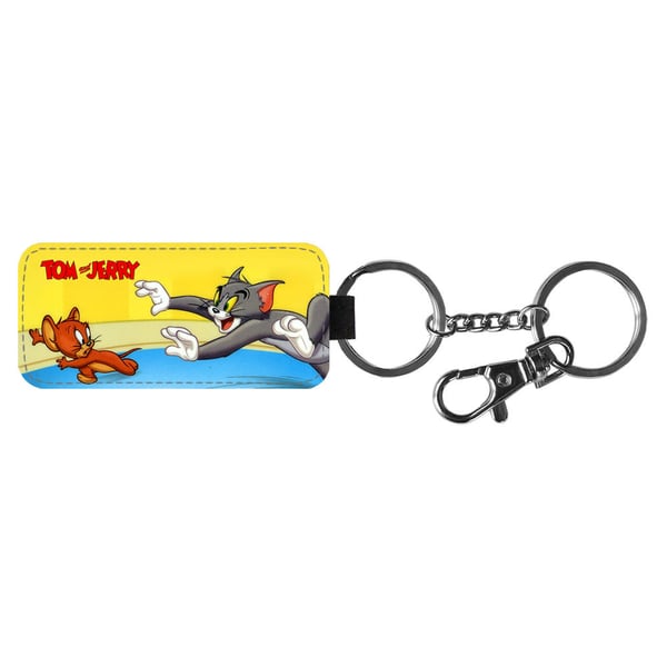Nøkkelring: Tom and Jerry, stilrent anheng med levende og unikt design