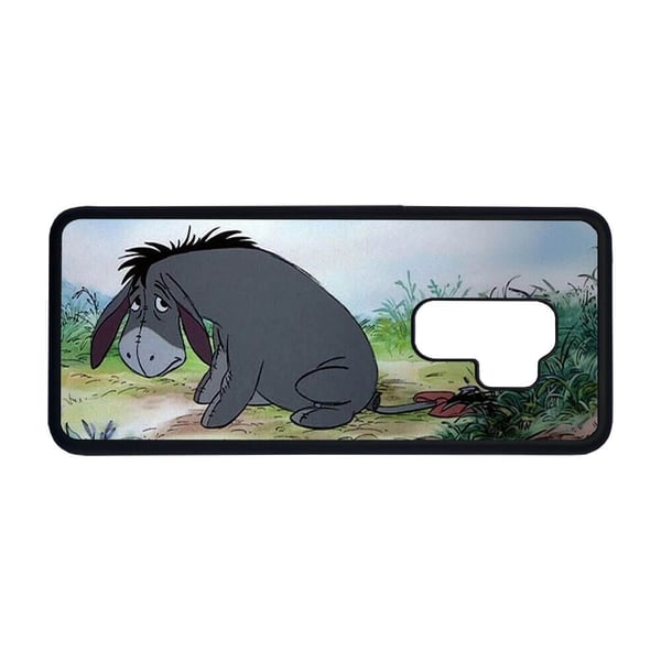 Til Samsung Galaxy S9+: Peter Plys Æsel, mobilcover med unikt motiv, beskyttende cover