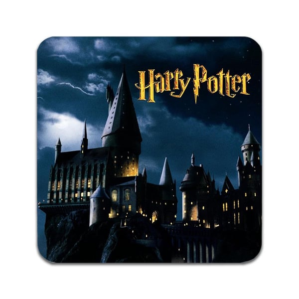 Glassunderlag (2-pakning): Harry Potter, stilrene underlag med unike og livlige motiver