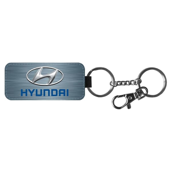 Nyckelring: Hyundai, stilrent hängsmycke med livfull och unikt design