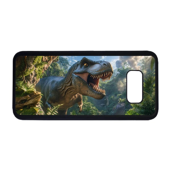 Til Samsung Galaxy S8+: Dinosaur T-Rex Tyrannosaurus Rex, mobildeksel med unikt motiv, beskyttende cover