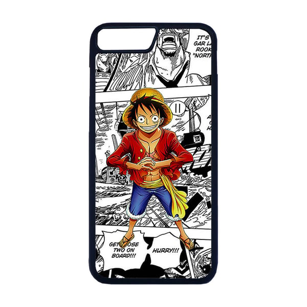 iPhone 7 Plus / 8 Plus -malliin: One Piece, suojakuori uniikilla kuviolla, kestävä kännykänkuori