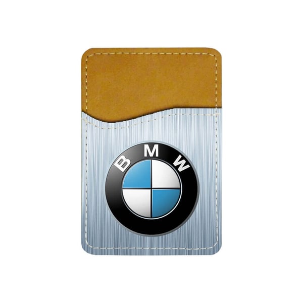 Itseliimautuva korttipidike puhelimeen (Universaali): BMW Motorcycle, tyylikäs korttitasku eloisalla ja uniikilla kuviolla