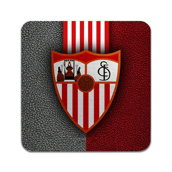 Glassunderlag (2-pakning): Sevilla, stilrene underlag med unike og livlige motiver