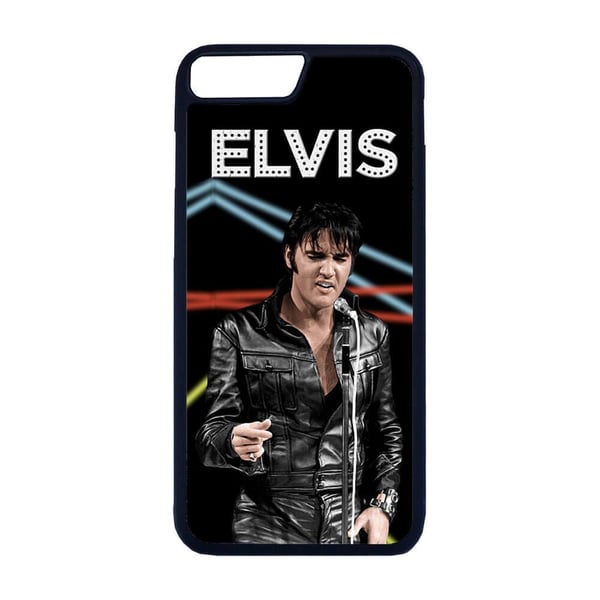 Til iPhone 7 Plus / 8 Plus: Elvis Presley, mobilcover med unikt motiv, beskyttende cover
